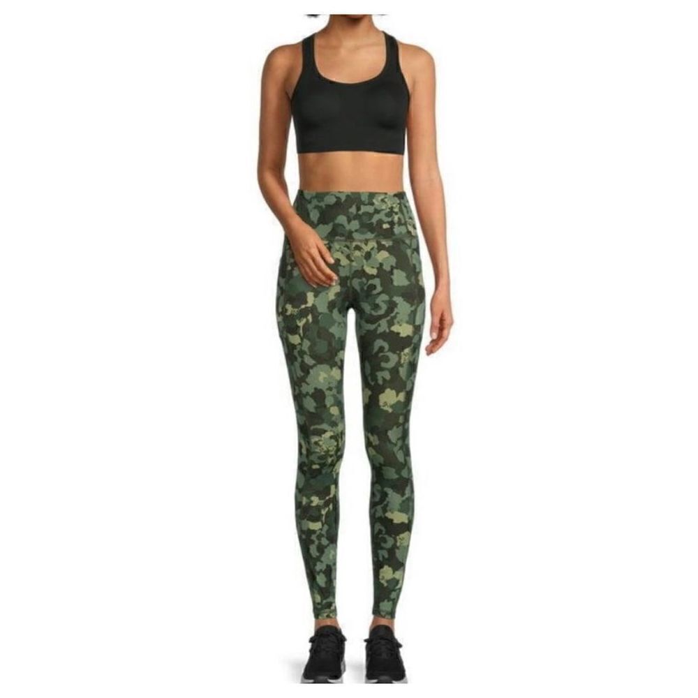 Avia Petal Camo Active Print Leggings, XXL. Like New!